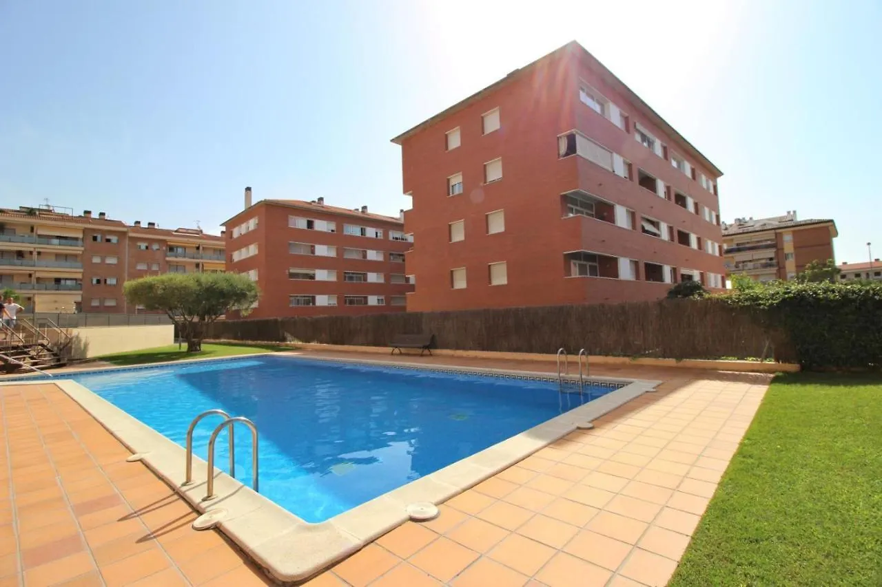 アパート Al29 Apartamento Playa Fenals リョレート・デ・マル スペイン